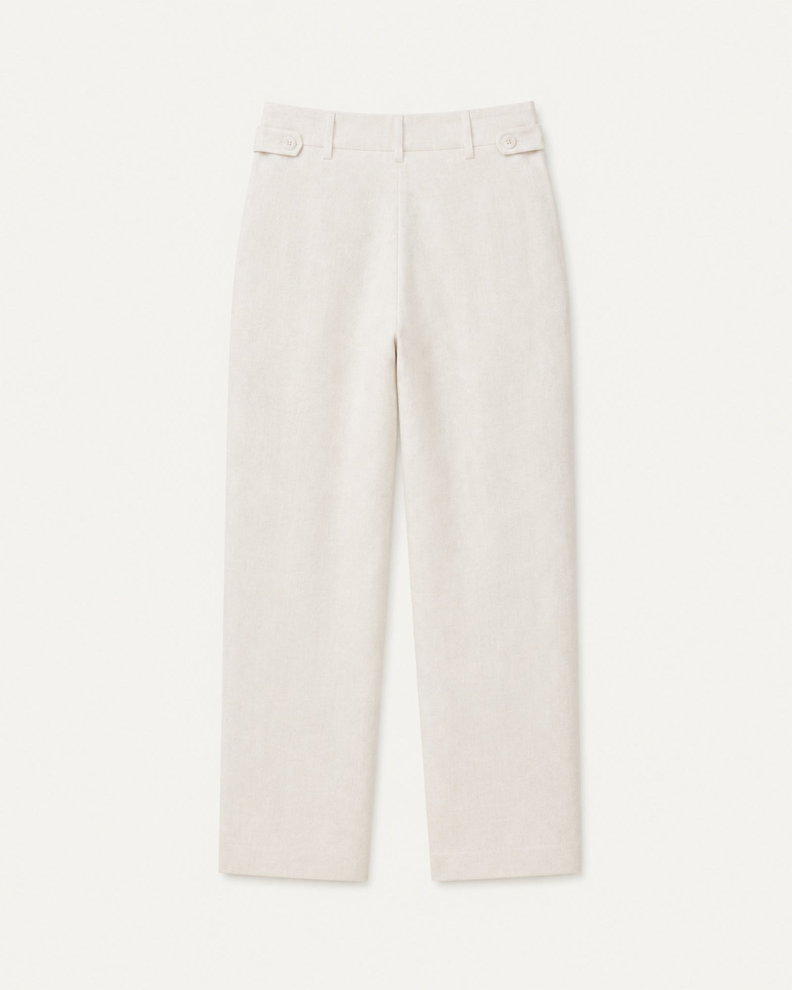 Pantaloni in lino straight leg