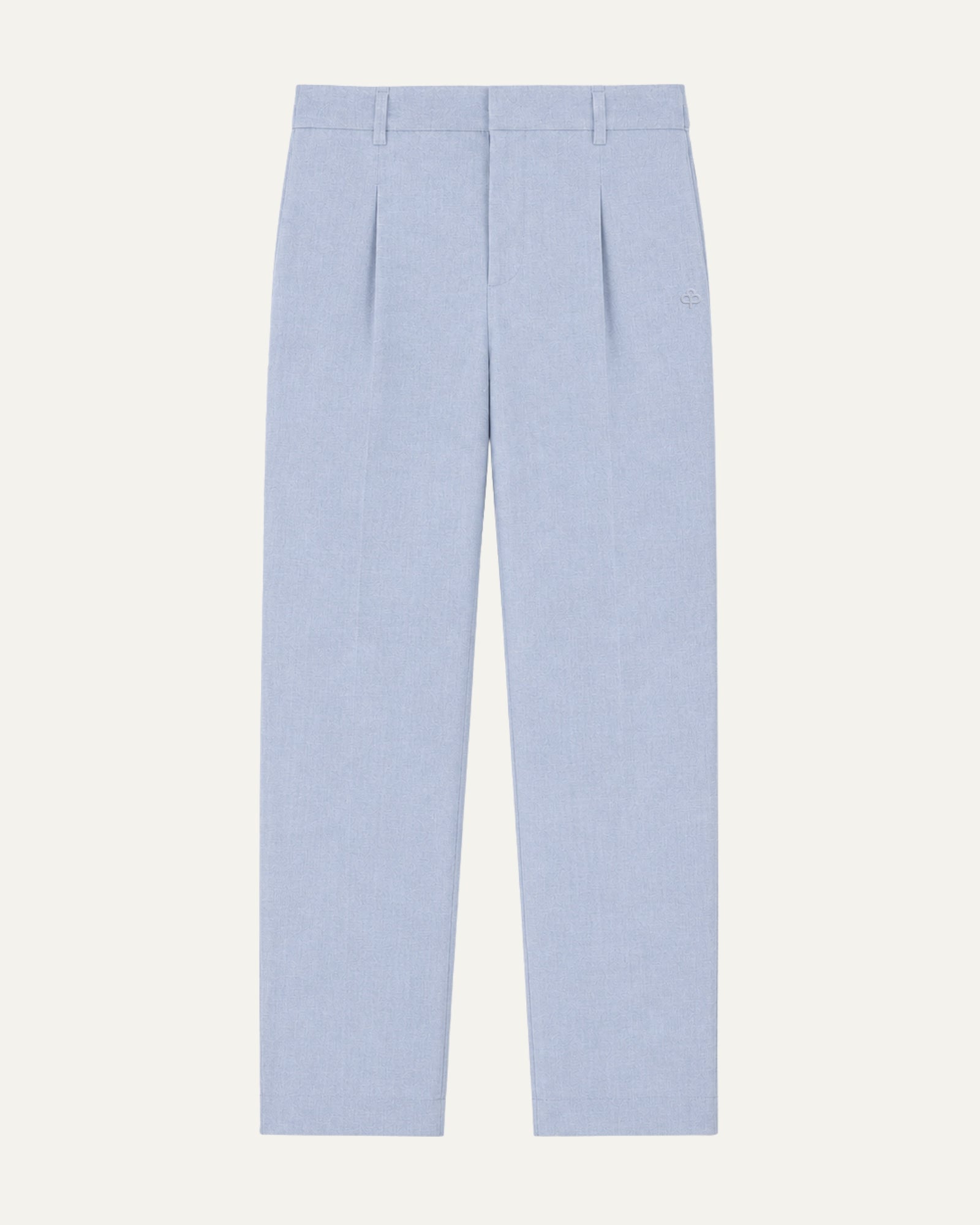 Pantaloni in lino straight leg