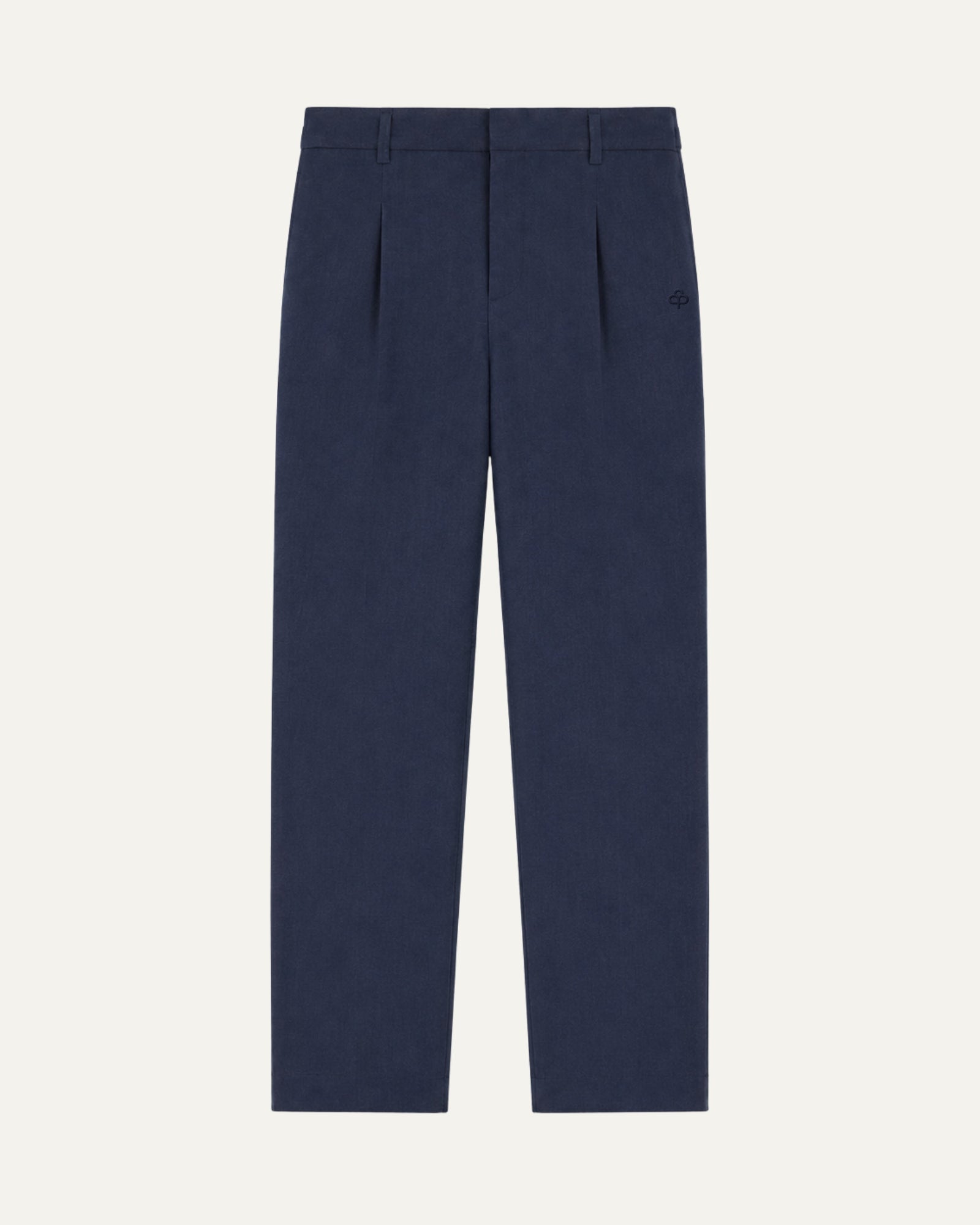 Pantaloni in lino straight leg