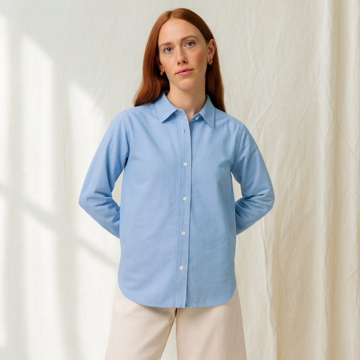 Das Oxford-Hemd — Blau