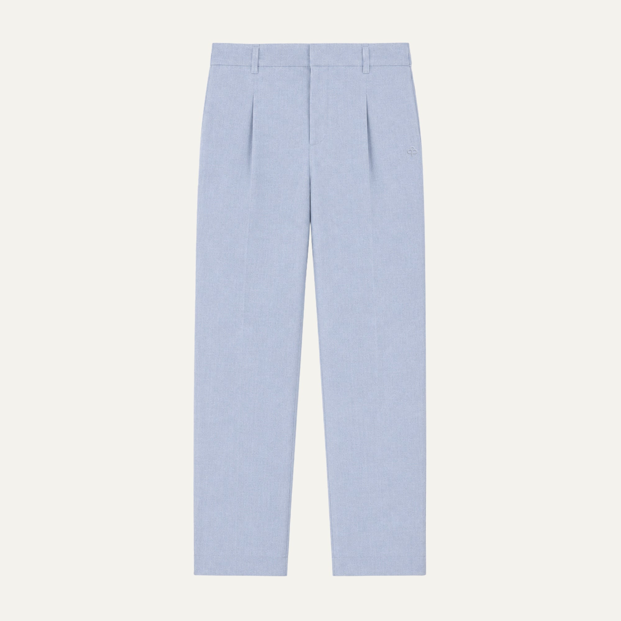 Pantaloni in lino straight leg